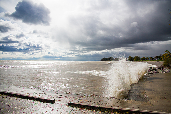 Image of Lake Michigan at Algoma